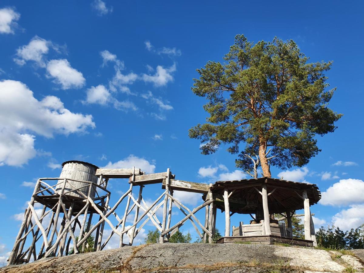 Lufta Camping & Restaurang Anaset Exterior foto