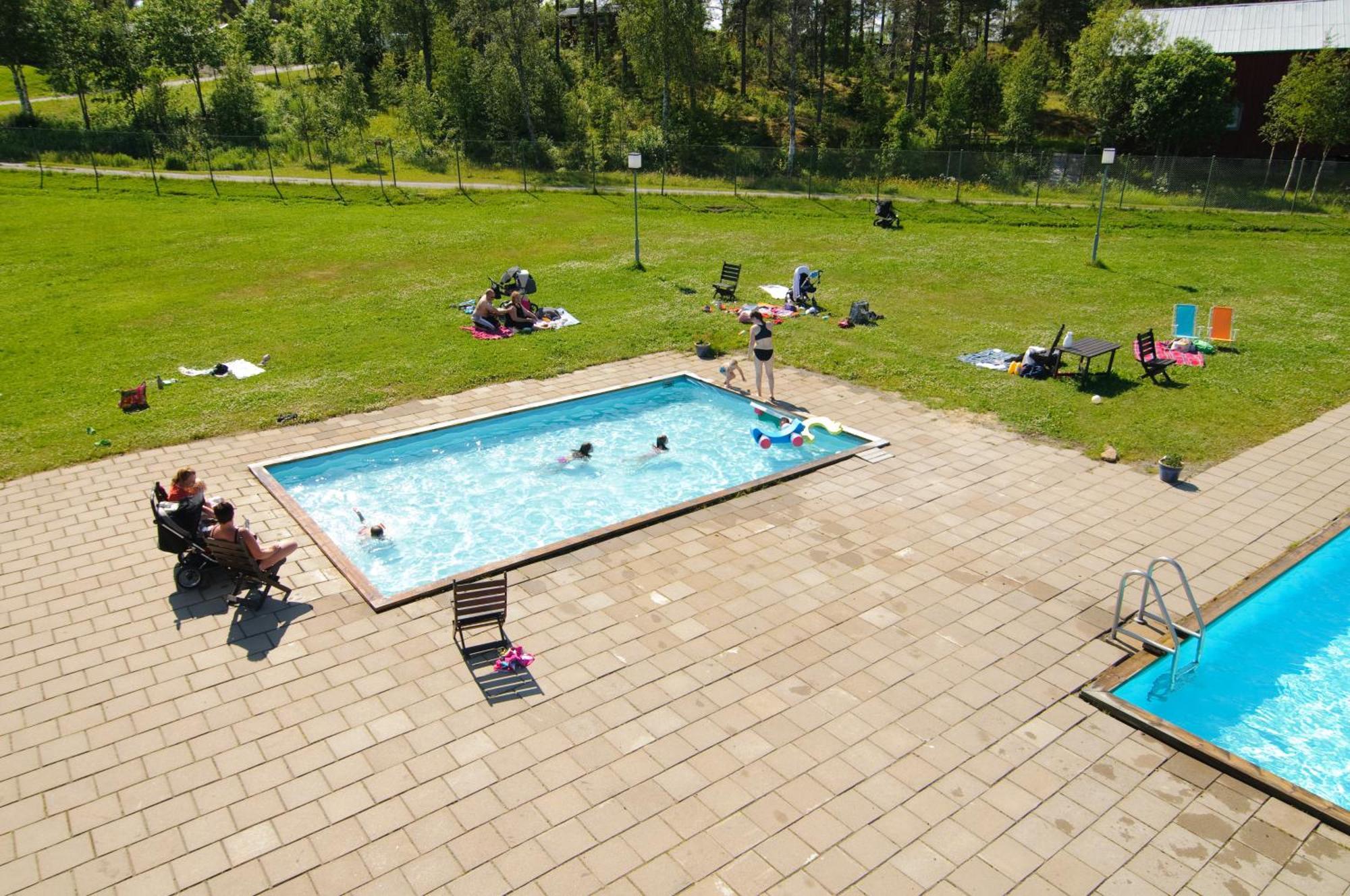 Lufta Camping & Restaurang Anaset Exterior foto