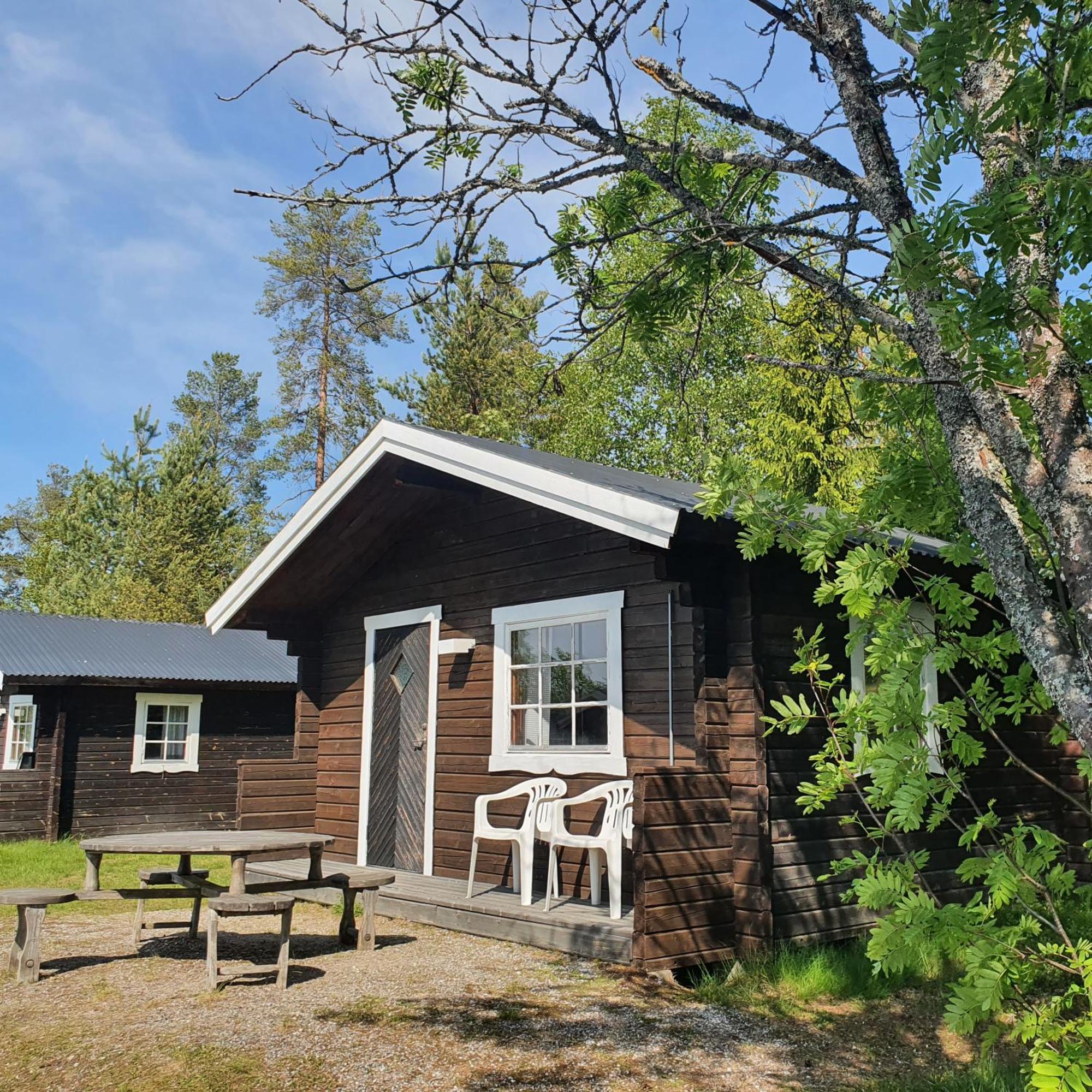 Lufta Camping & Restaurang Anaset Exterior foto